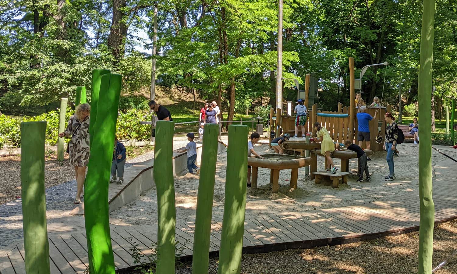 Planty Nowackiego - nowy plac zabaw