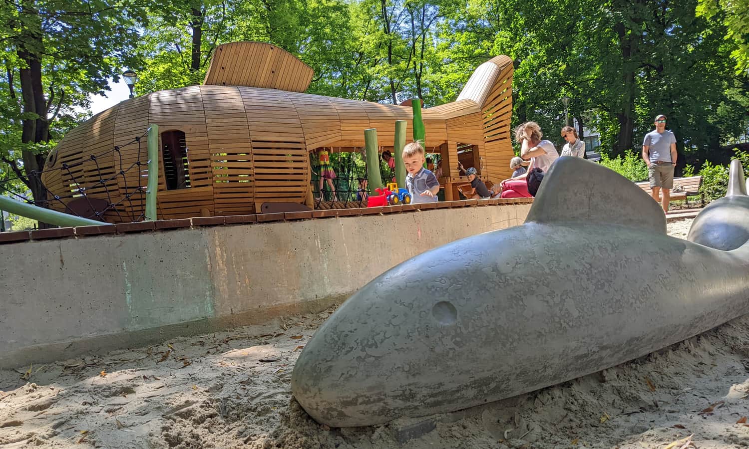 Planty Nowackiego - nowy plac zabaw