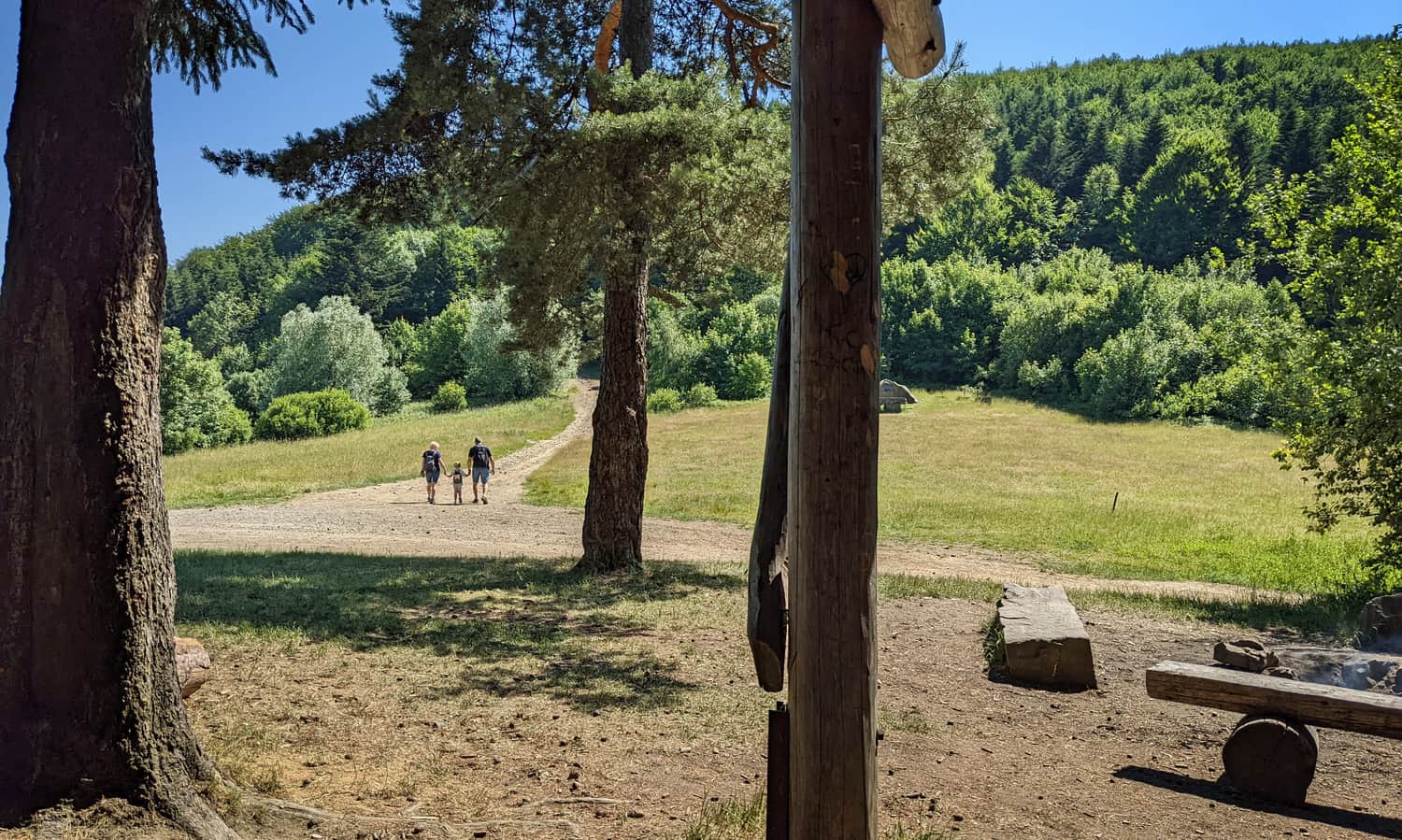 Sucha Polana near Poręba. Lubomir and Łysina ridge