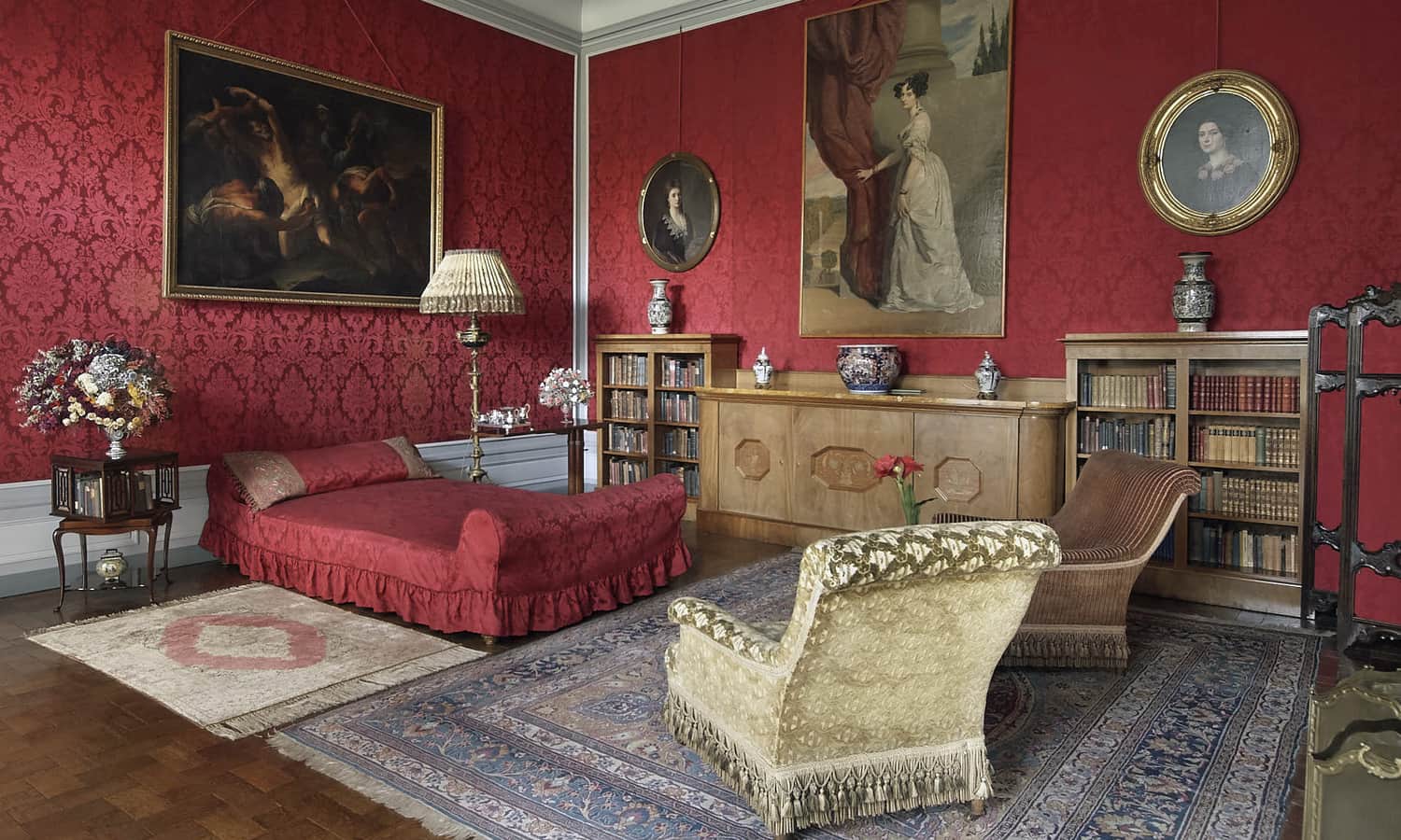 Łańcut Castle Museum. Men's Bedroom. Photo: Łańcut Castle Museum