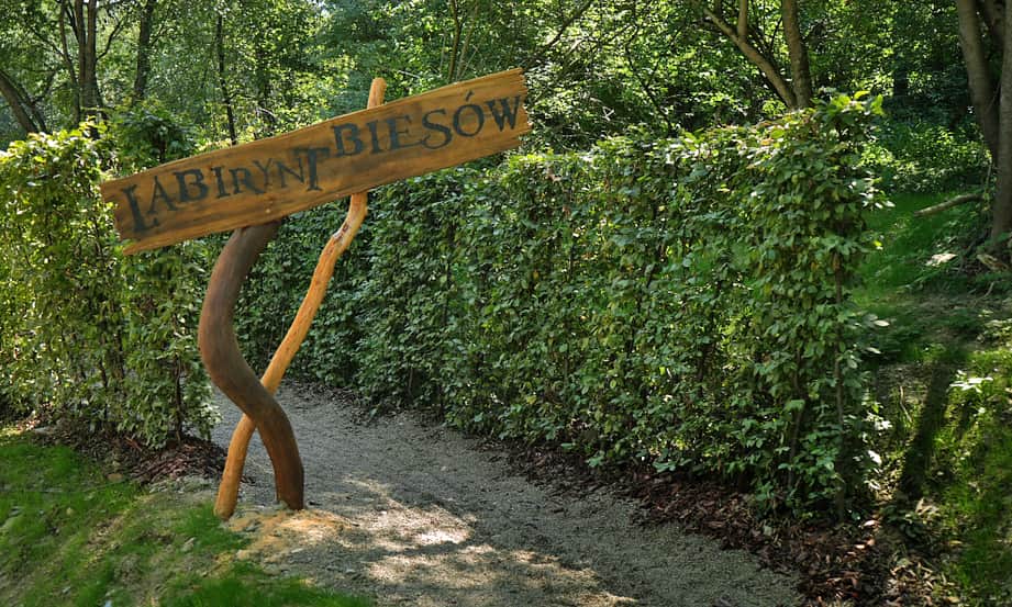 Labirynt Biesów, park rozrywki Tajemnicza Solina, fot. PKL