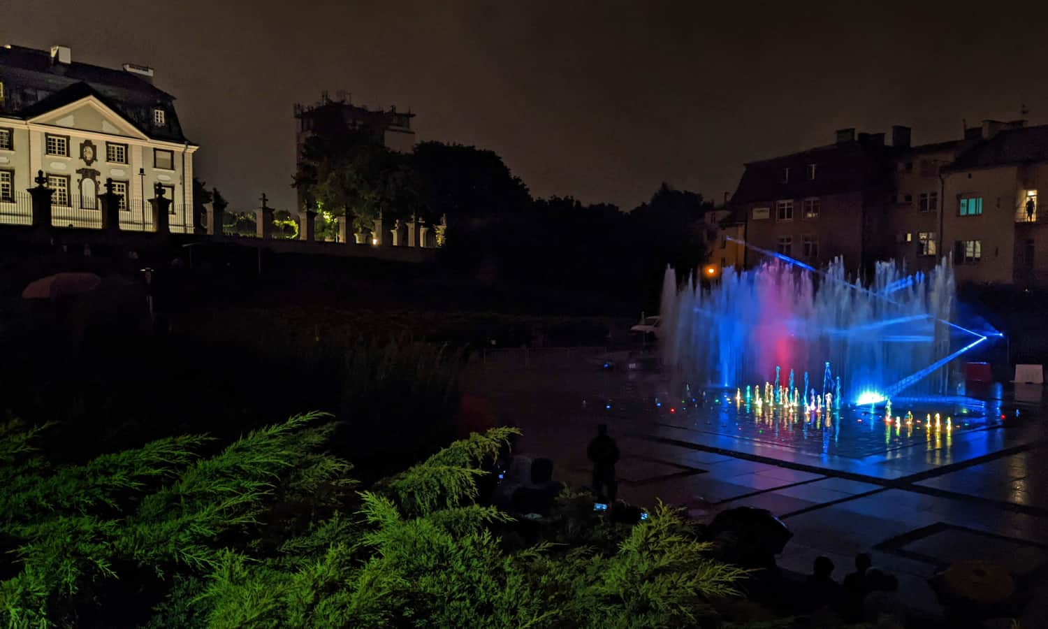 Multimedia Fountain - Night Light-Music-Laser Show