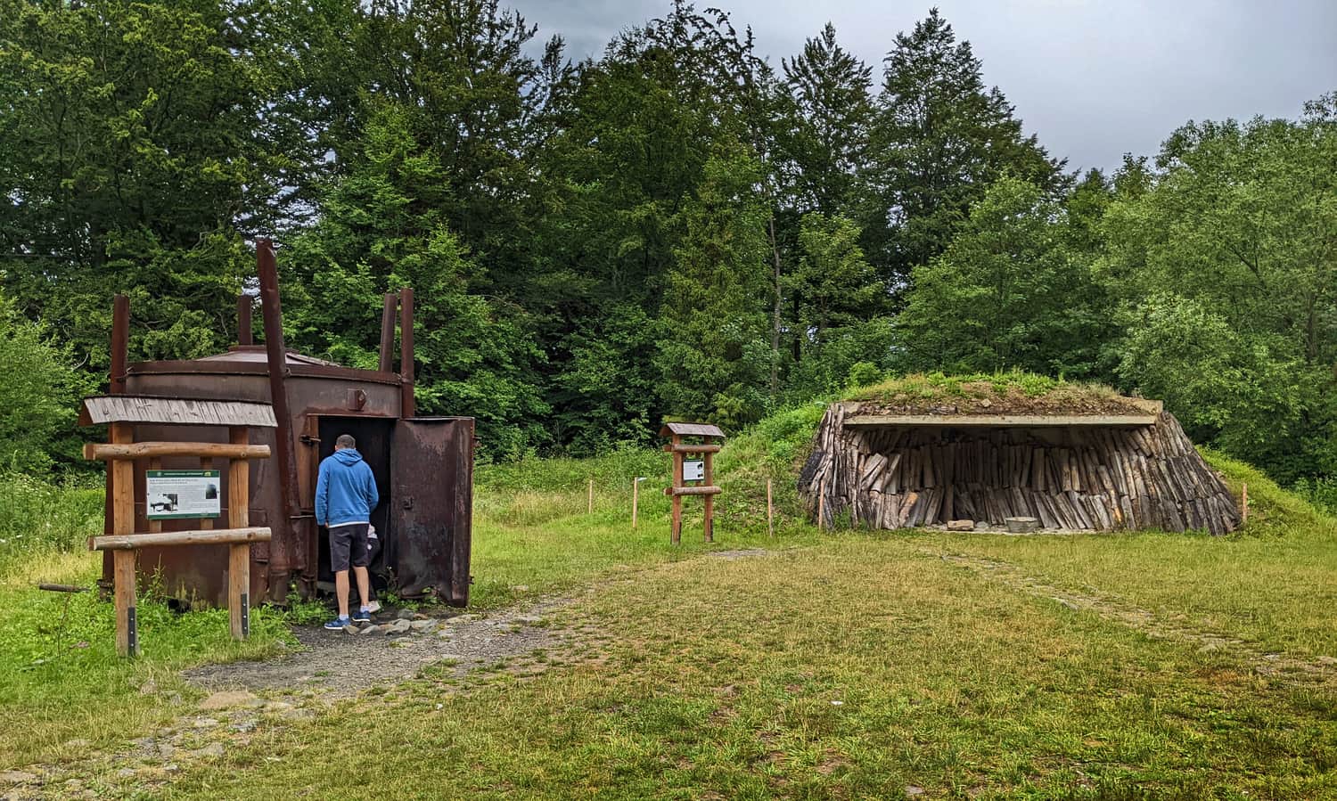 Plenerowe muzeum wypału węgla drzewnego, Muczne