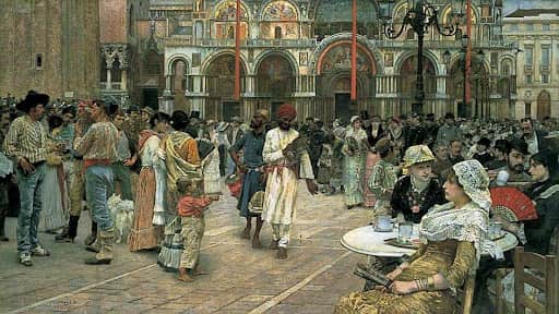 William Logsdail - Plac św. Marka
