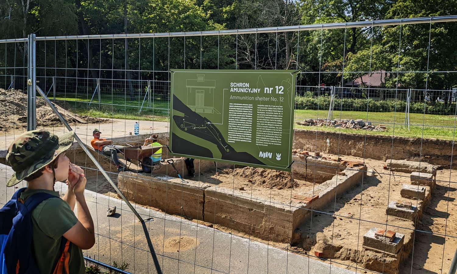 Westerplatte - prace archeologiczne 2022 r.