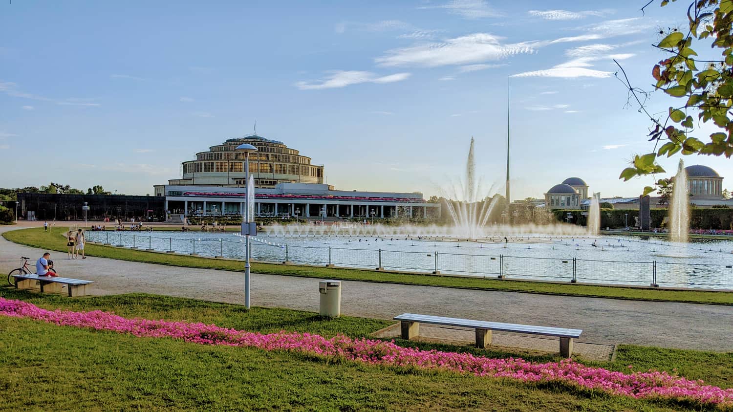 Multimedia Fountain in Wrocław