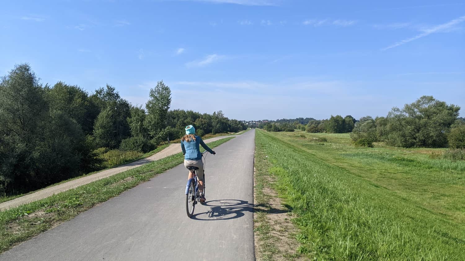 Trasa za klasztorem Benedyktynów w Tyńcu