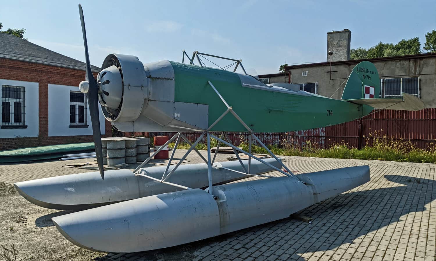 Maritime Aviation Squadron Museum - hydroplane reconstruction