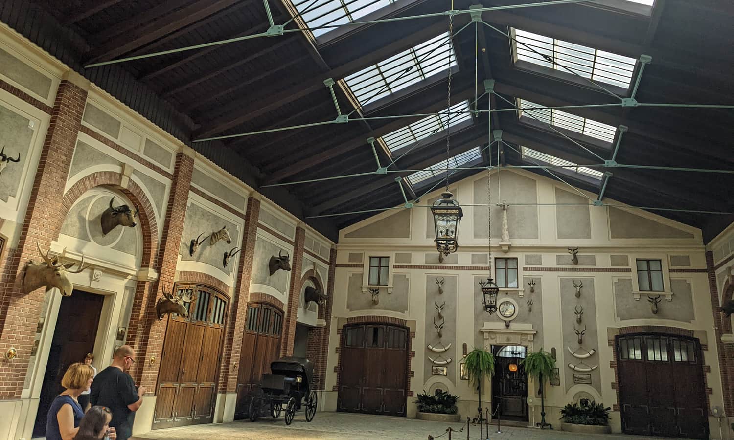 Muzeum Zamek w Łańcucie - Hala Zaprzęgowa w wozowni