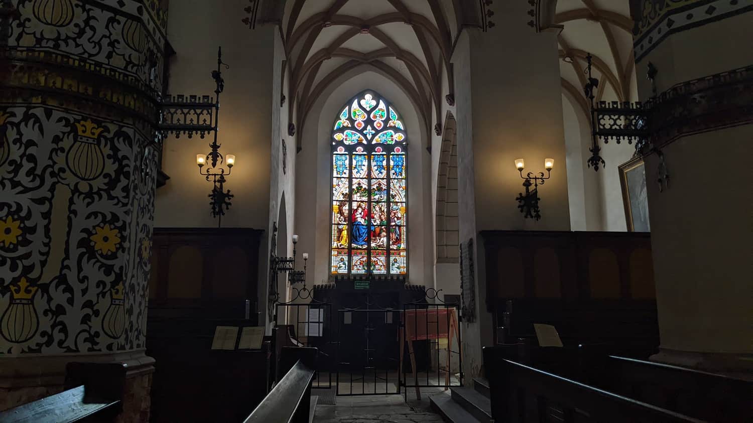 Witraże - kościół Mariacki w Legnicy