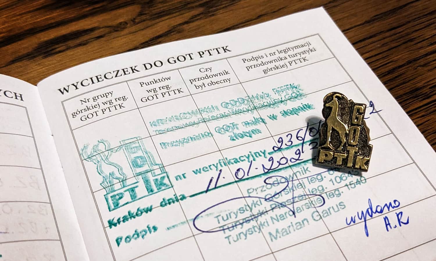 Mała Złota Górska Odznaka Turystyczna