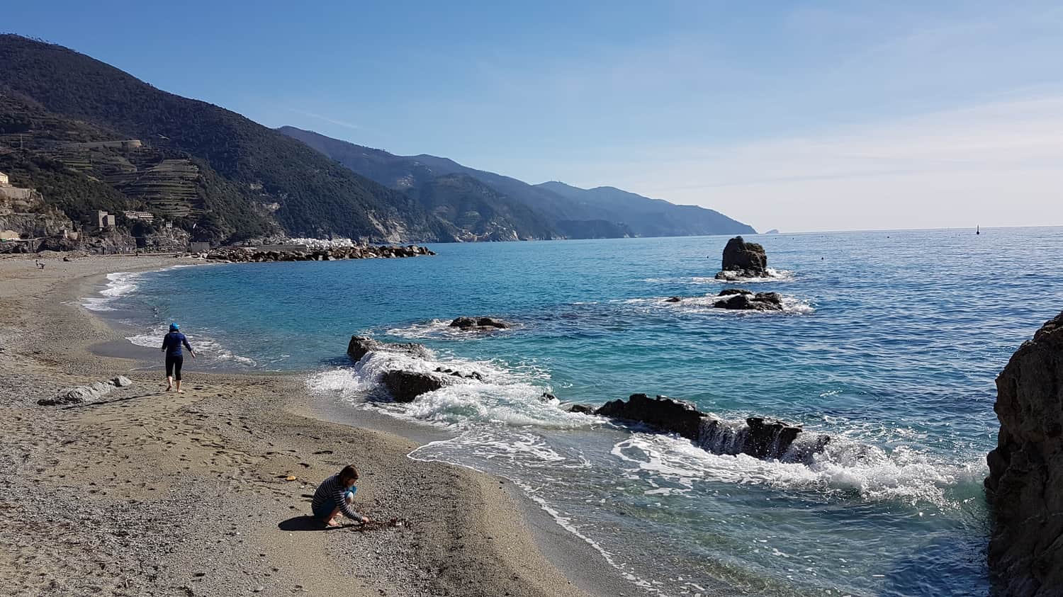 Plaża w Monterosso al Maare