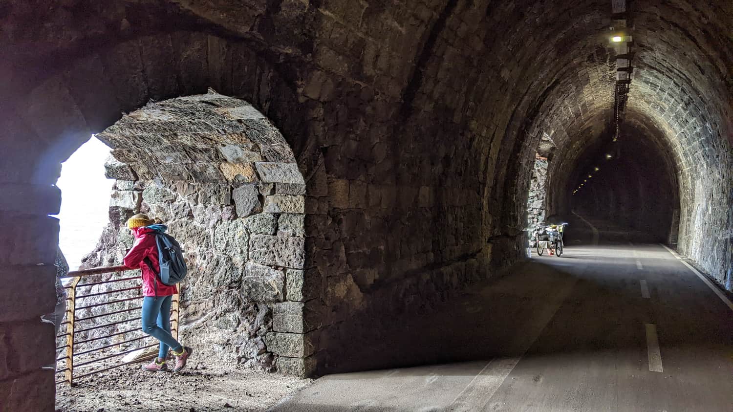 Walking and cycling route from Levanto to Framura