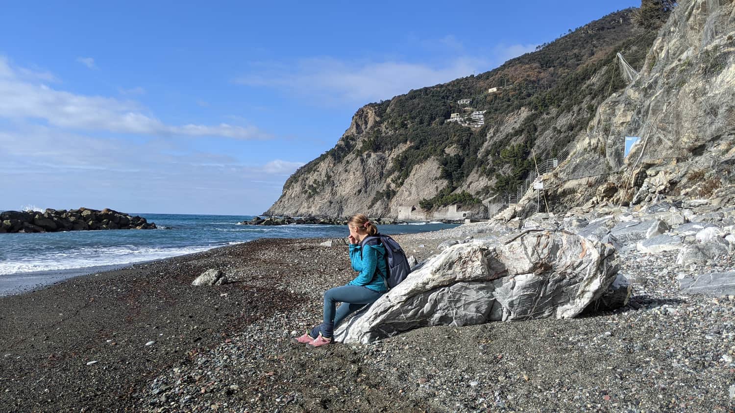 Arena Beach in Framura