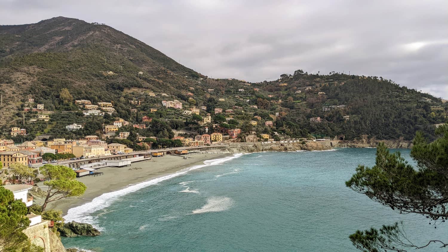 Beach in Bonassola
