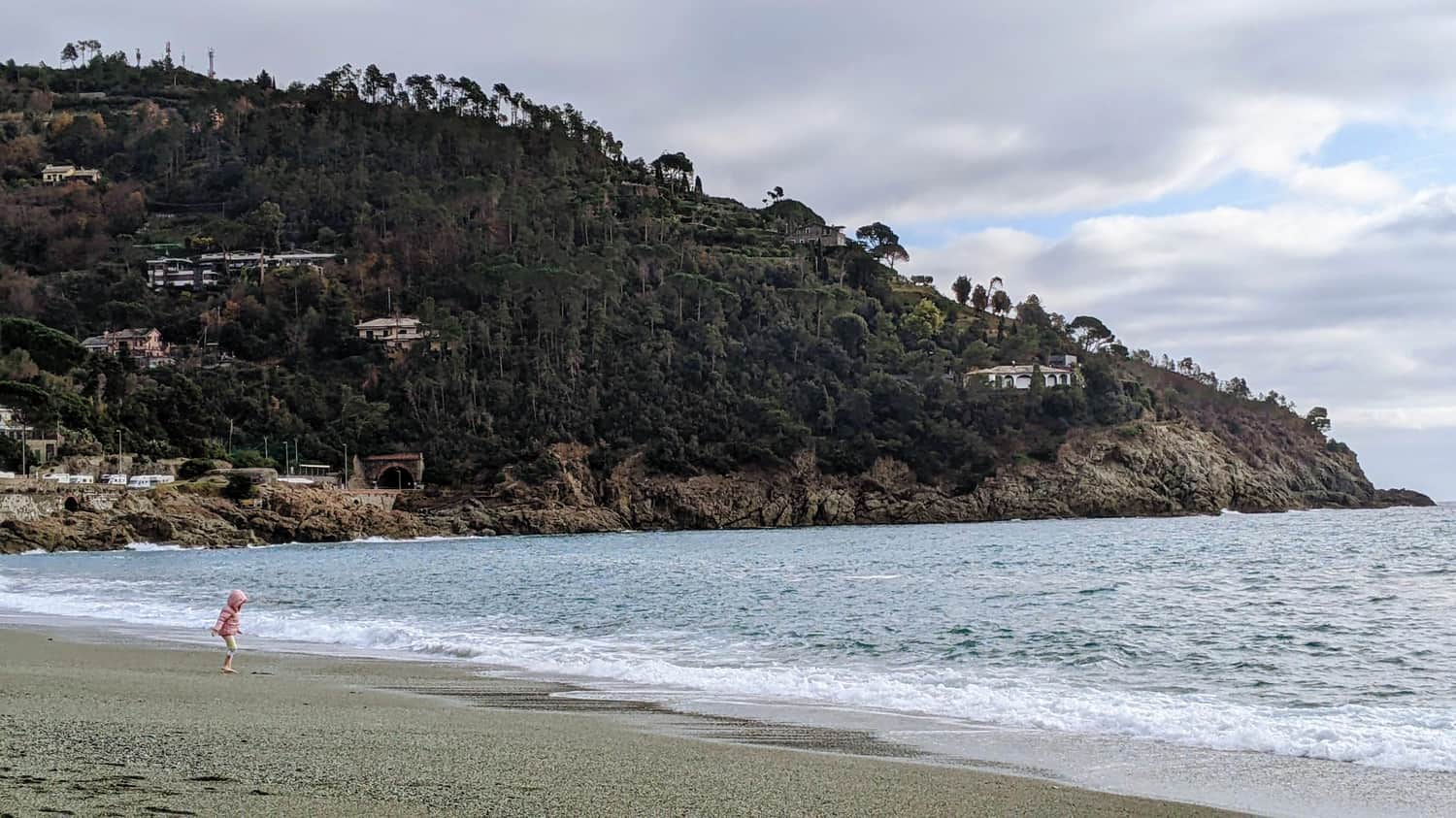 Beach in Bonassola