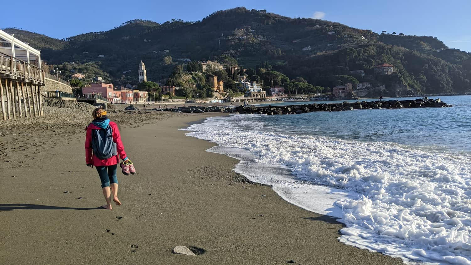Beach in Levanto