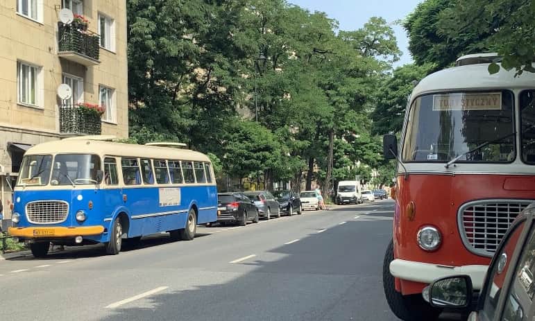 Ogórek - nowy pomysł na zwiedzanie Warszawy. Fot. Łucja Kasperek