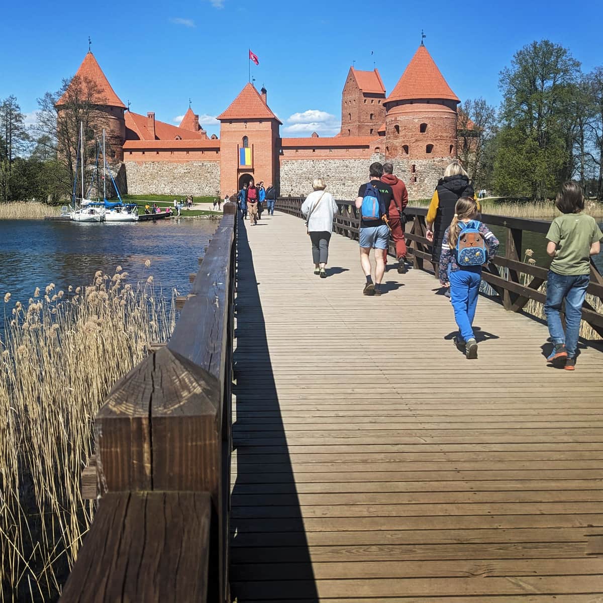 Troki - zamek na wyspie