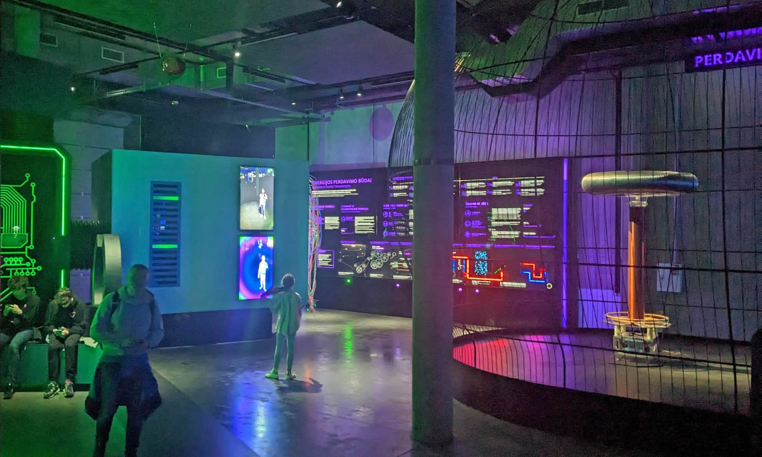 Muzeum Energetyki i Techniki w Wilnie - podziemia