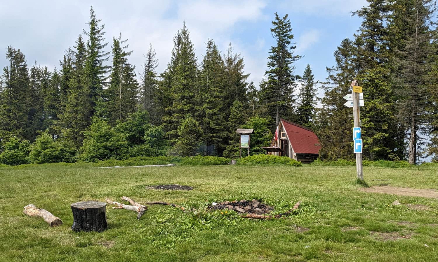 Jałowiec, 1111 meters above sea level