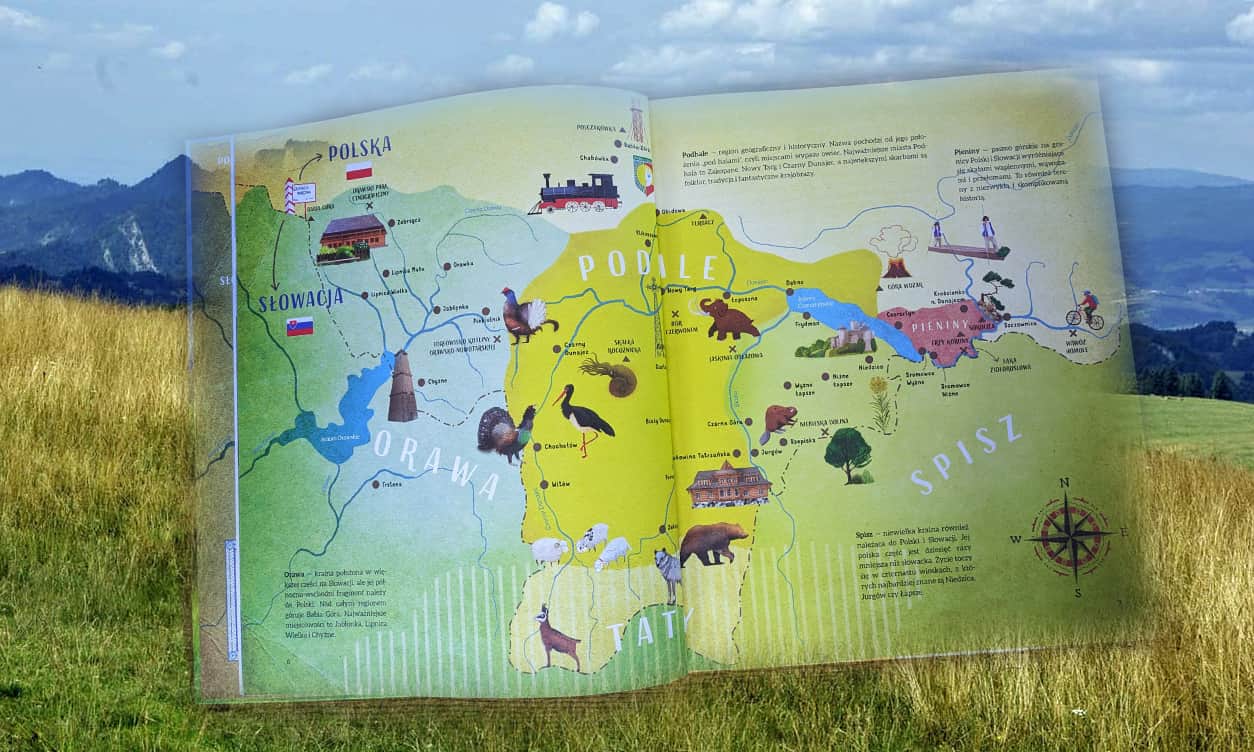 B. Gawryluk, P. Skawiński, Podhale oraz Orawa, Spisz i Pieniny. Przewodnik dla dużych i małych, Wydawnictwo Literackie 2023