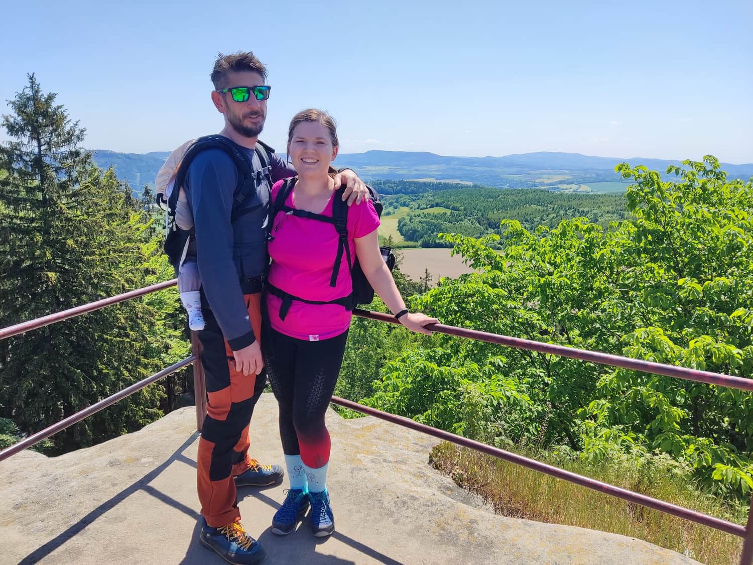 Teplice nad Metuji: punkt widokowy. Fot. Justyna