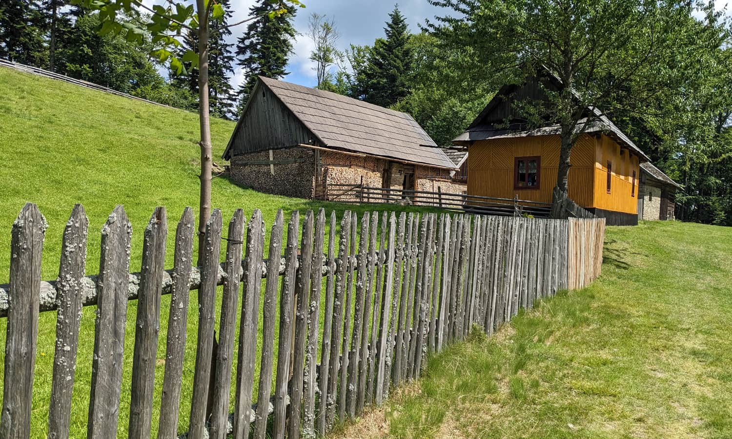Farmhouse on the meadow of Niemcowa Niżna