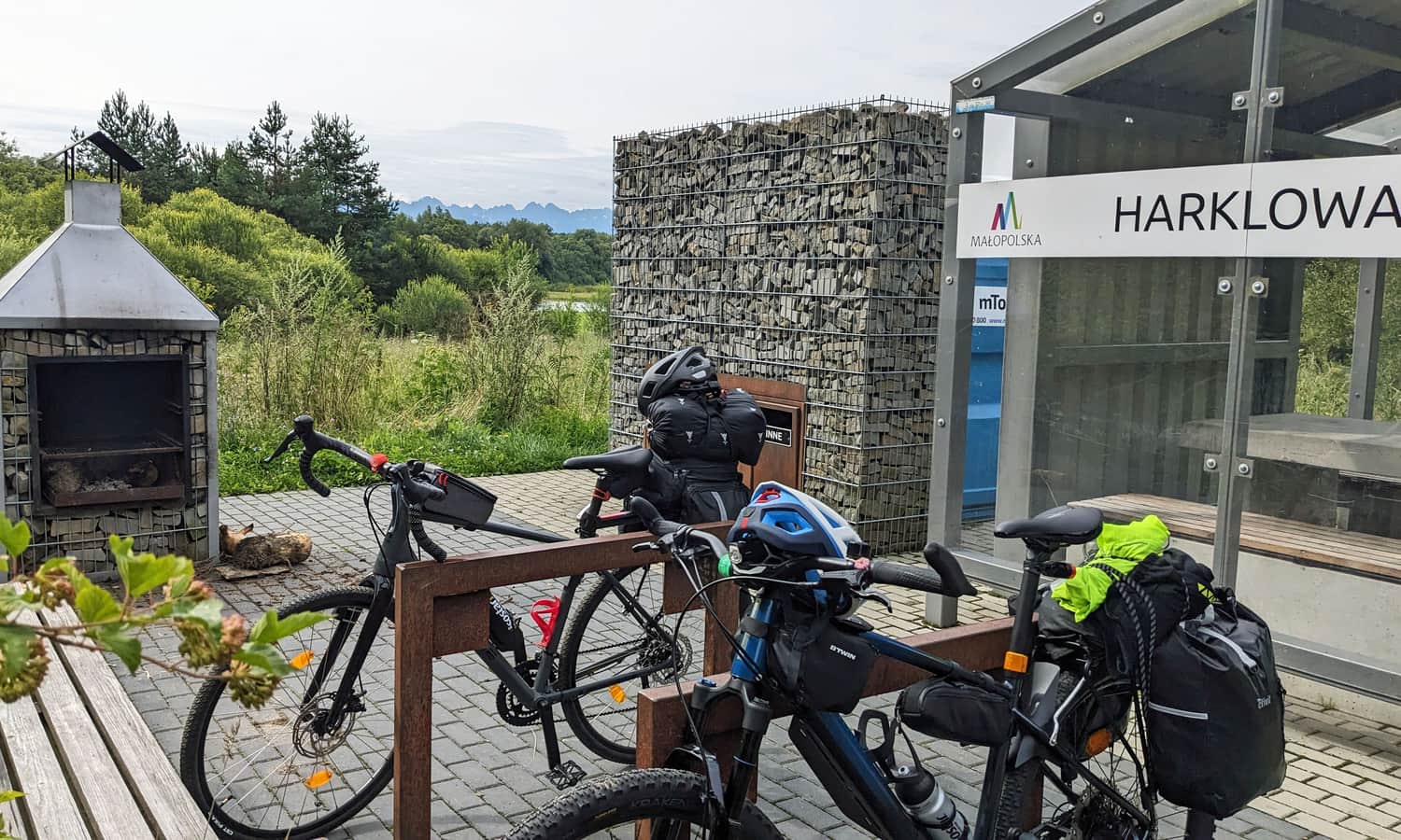 Harklowa. Velo Dunajec: section from Nowy Targ to Lake Czorsztyn