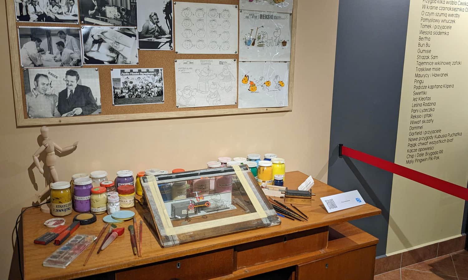 Bedtime story  Museum - animator's workshop