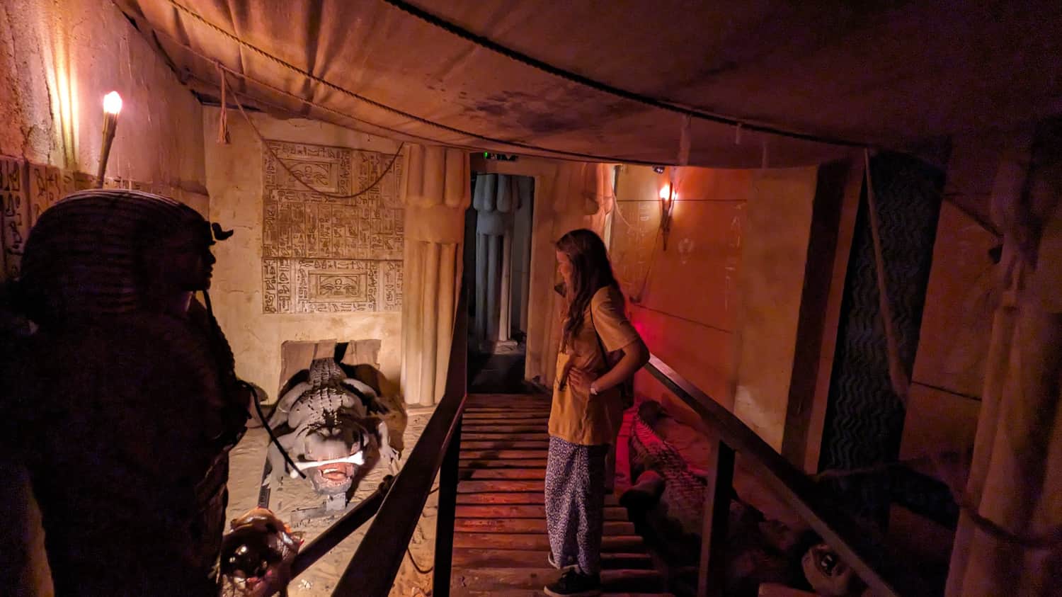 In Tutankhamun's tomb