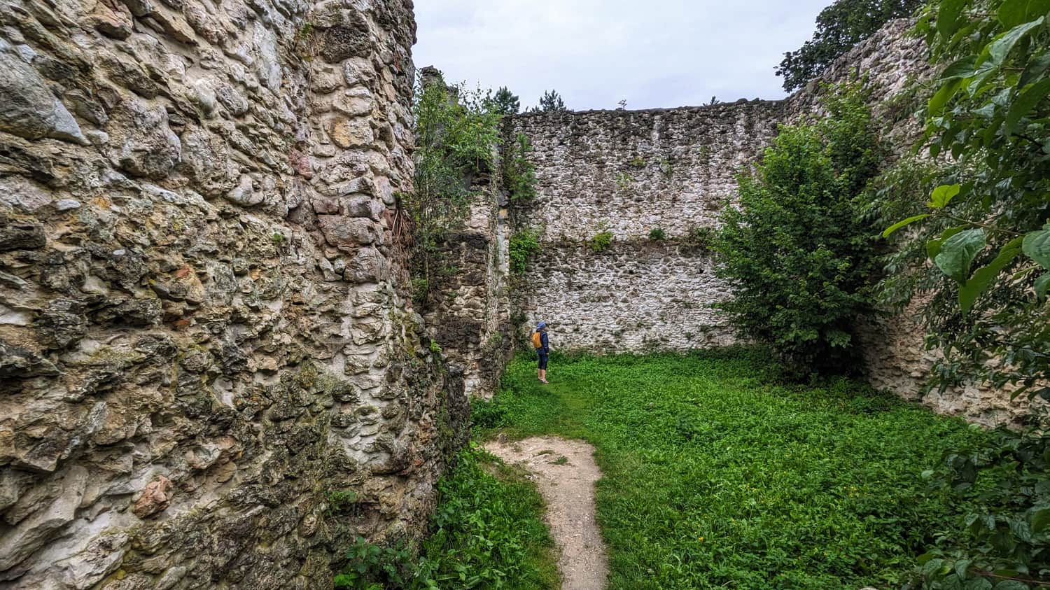 Ruiny zamku w Bydlinie