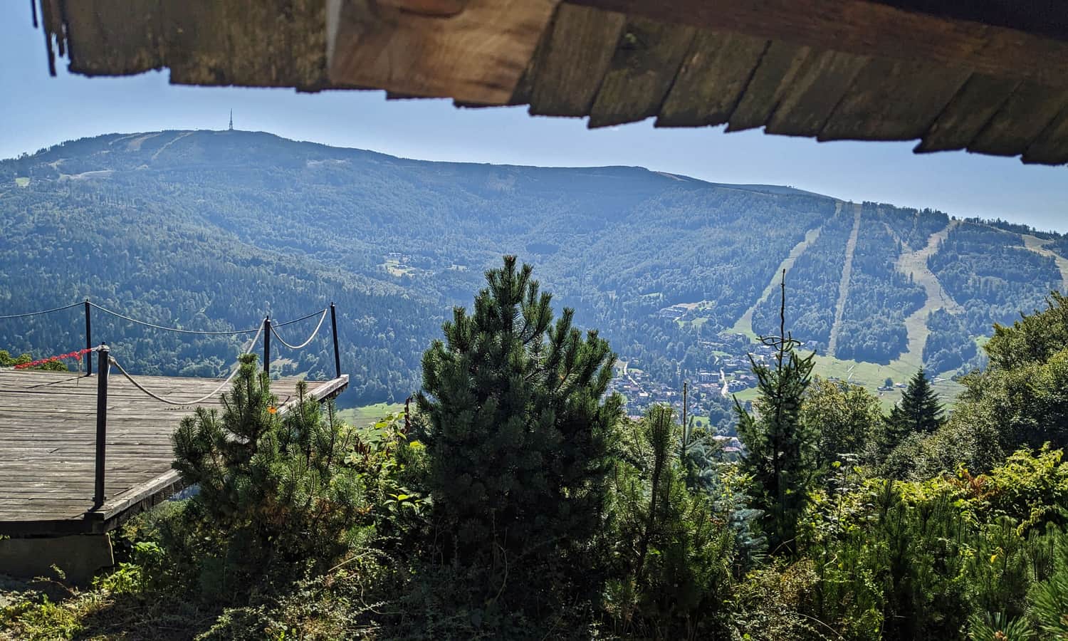 Skrzyczne, 1257 m n.p.m. - najwyższy szczyt Beskidu Ślaskiego