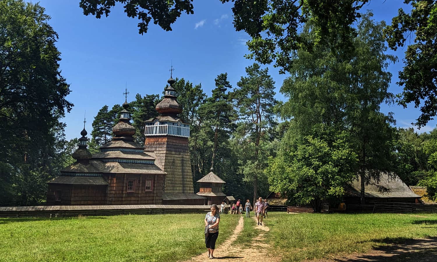 Lemko Orthodox Church in the Museum of Folk Architecture in Sanok