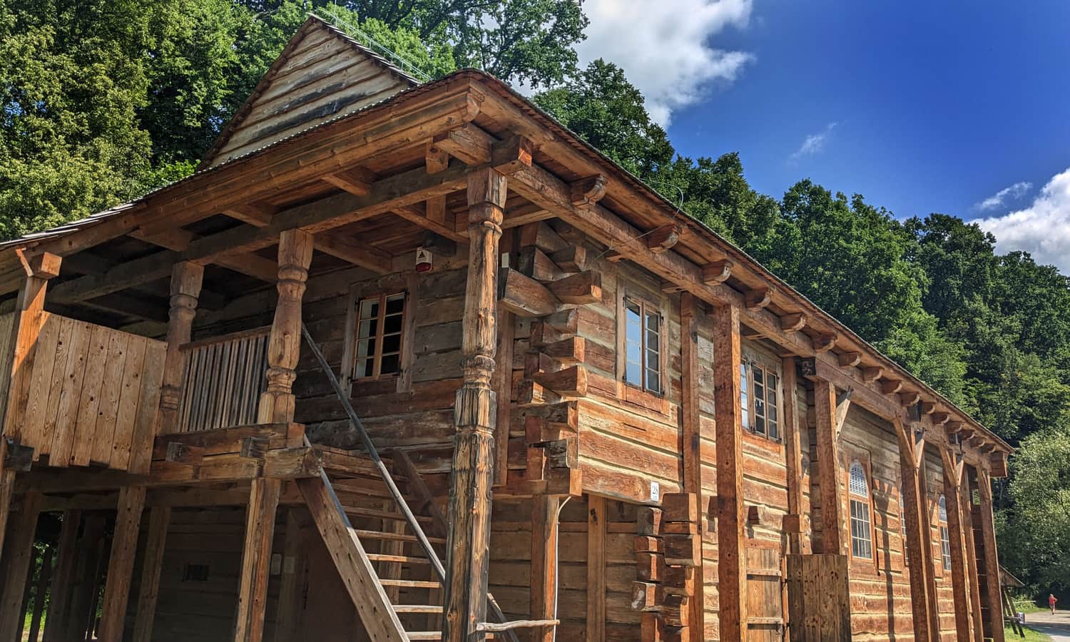 Museum of Folk Architecture in Sanok - Galician Market, Reconstruction of Wooden City Synagogue