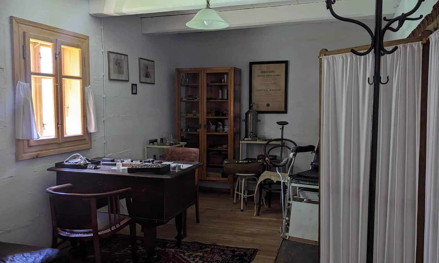 Museum of Folk Architecture in Sanok - Galician Market, Doctor Ignacy Bielecki's Office