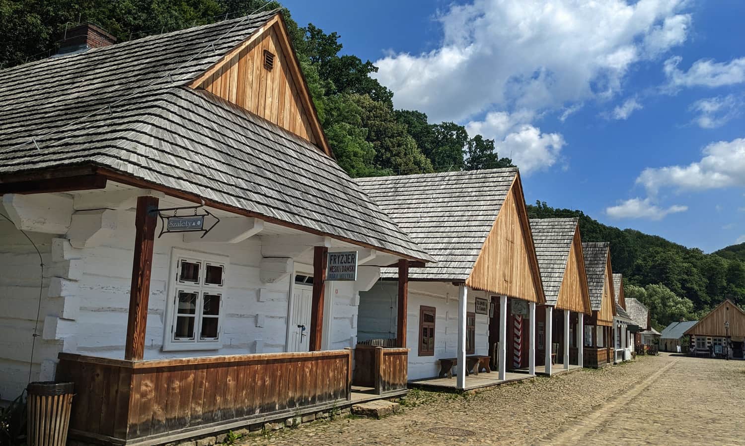 Museum of Folk Architecture in Sanok - Galician Market