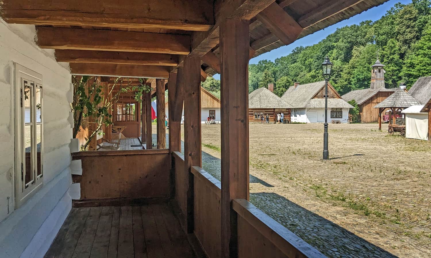 Museum of Folk Architecture in Sanok - Galician Market
