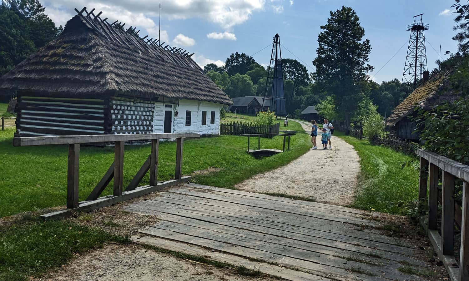 Pogórzanie Sector in the Museum of Folk Architecture in Sanok