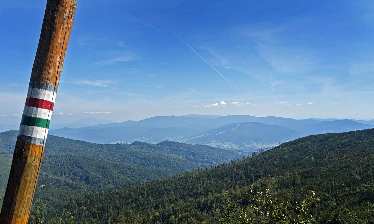 Beskid Żywiecki - widok spod Baraniej Góry