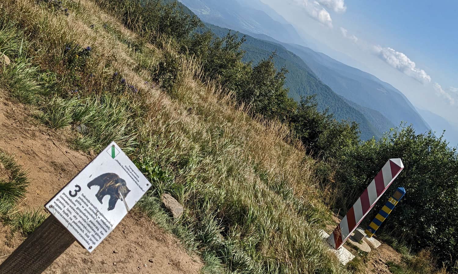 Granica polsko-ukraińska. Niebieski szlak na Kremenaros / Krzemieniec