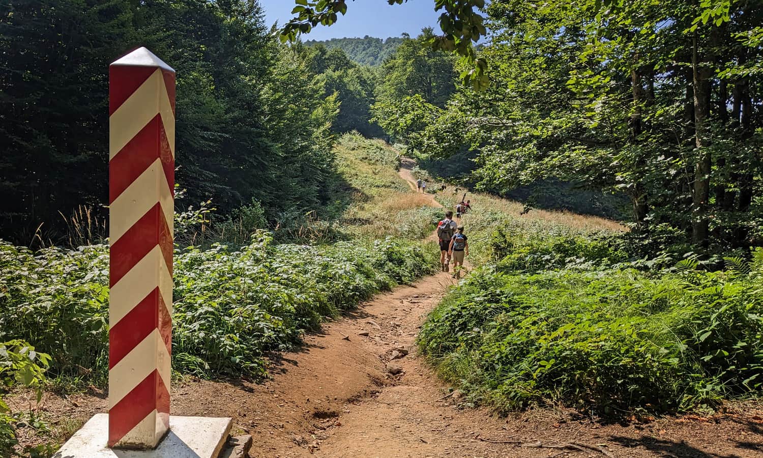 Blue trail to Kremenaros / Krzemieniec
