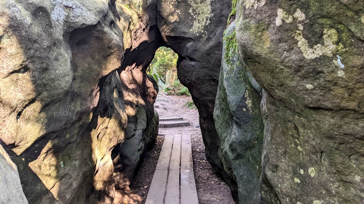 Rocky passage - needle's eye