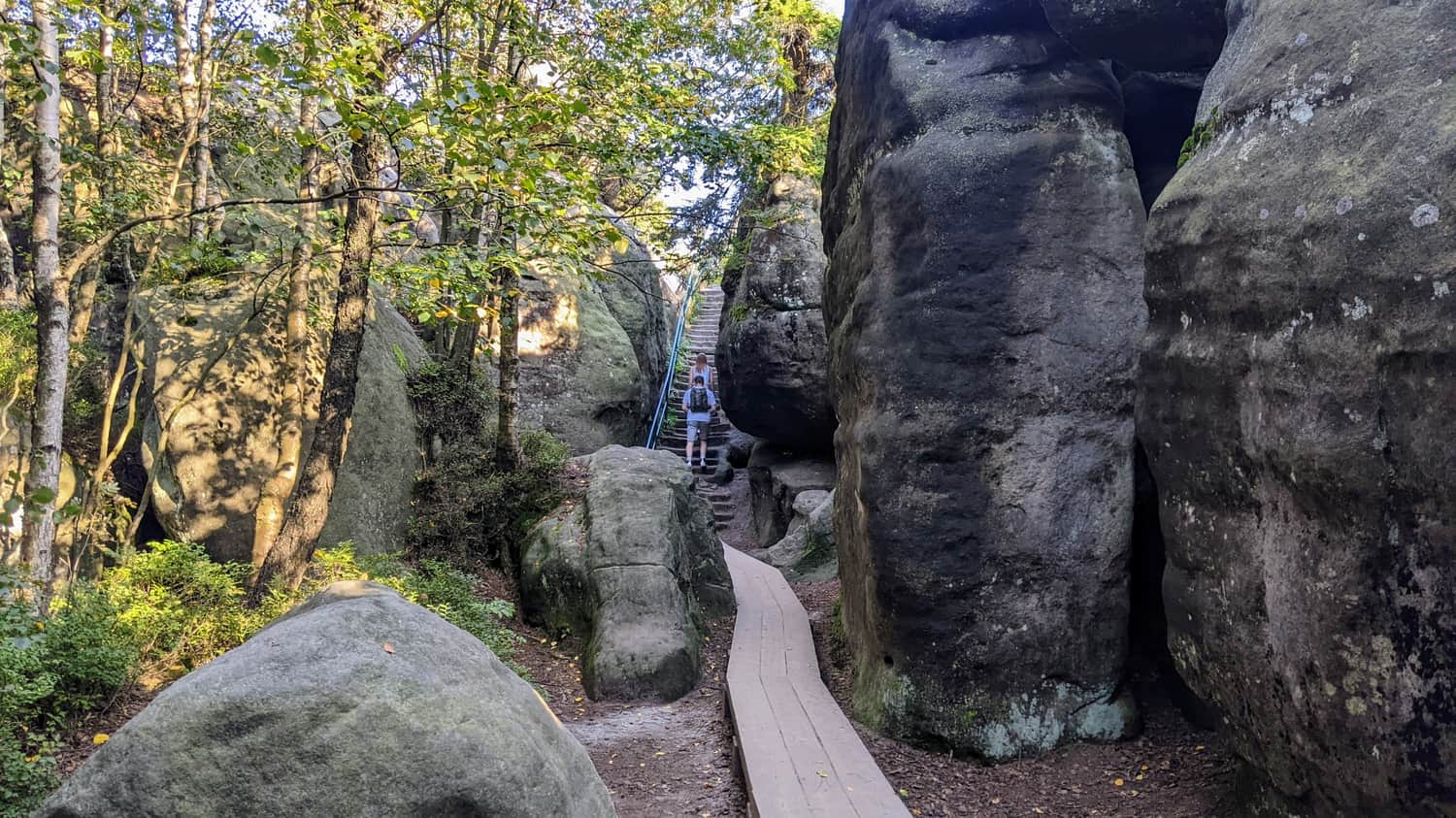 Szczeliniec Wielki - trasa turystyczna