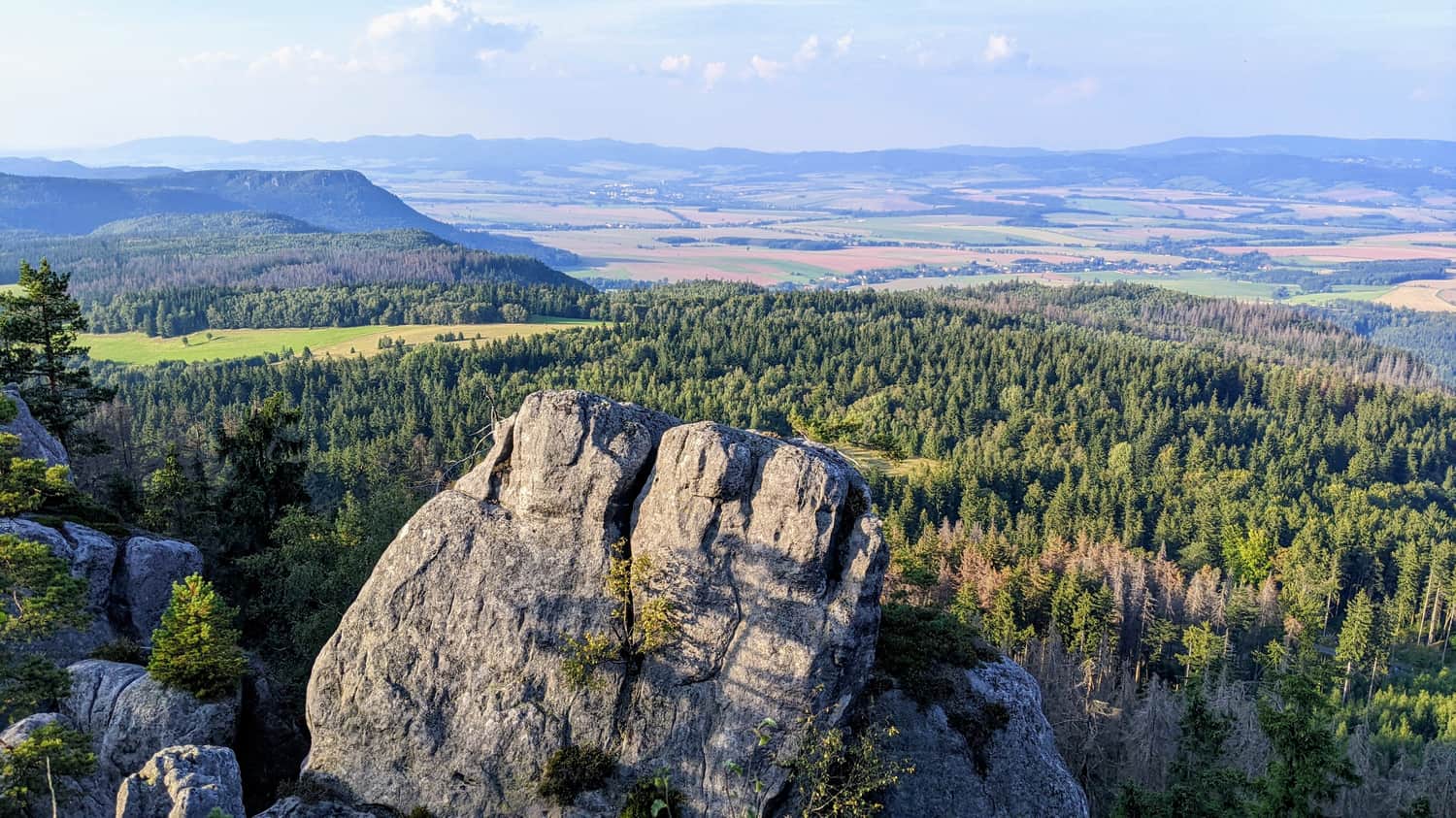Szczeliniec Wielki - Niebo