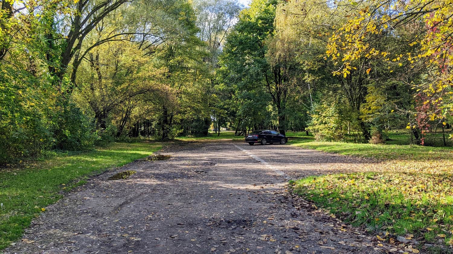 Parking przy parku Piaskówka