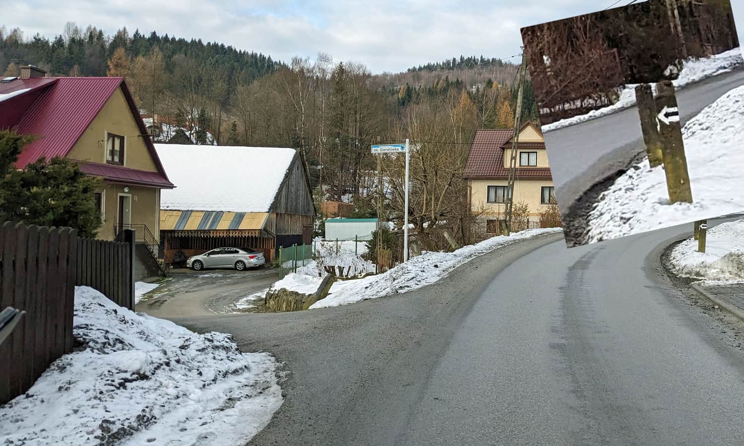 Nowy czarny szlak w Bogdanówce