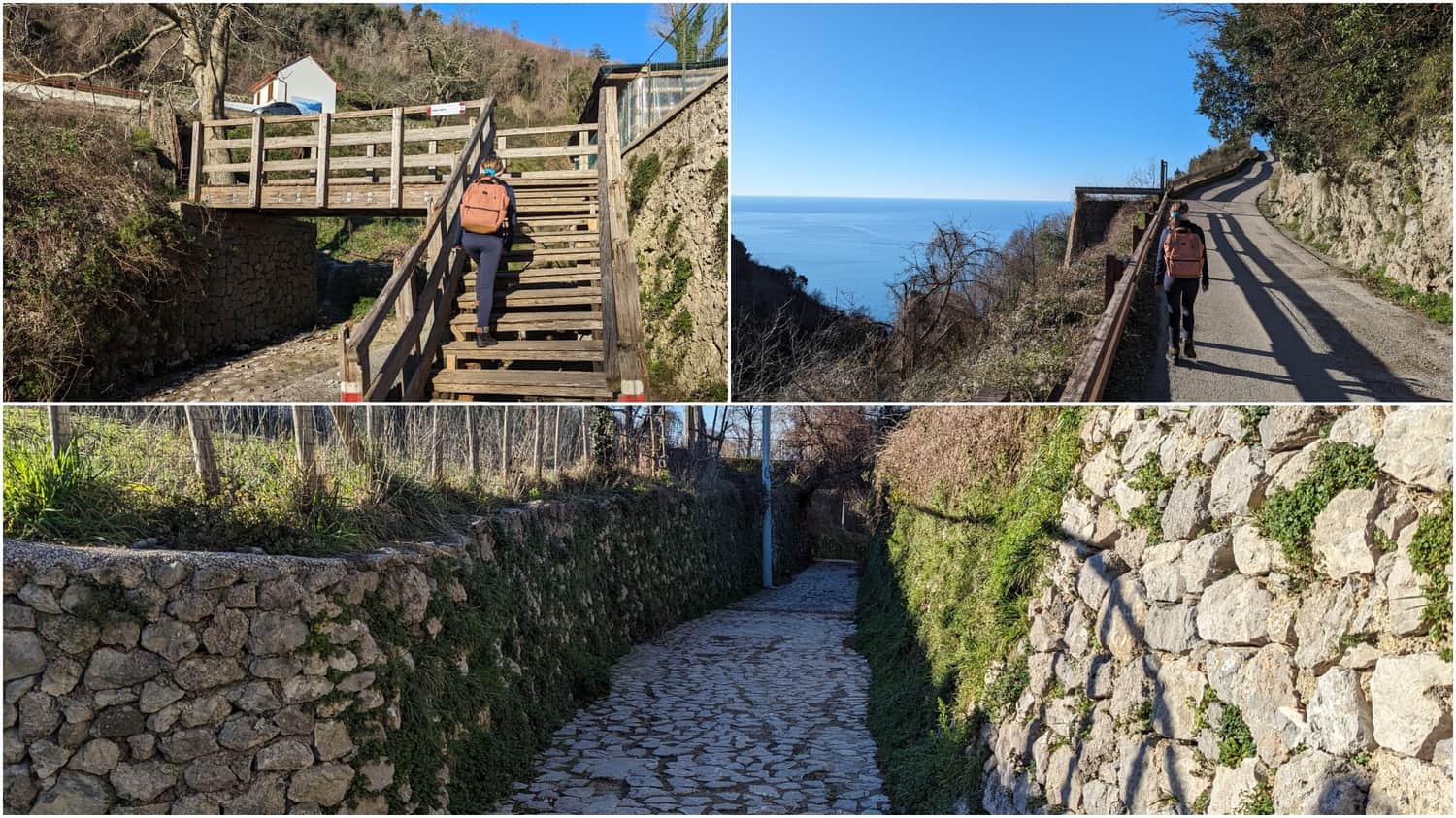 Entrance to the trail from Agerona Bomarano