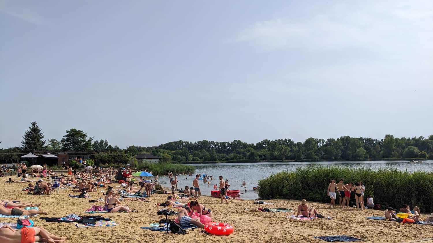 Bagry - piaszczysta plaża