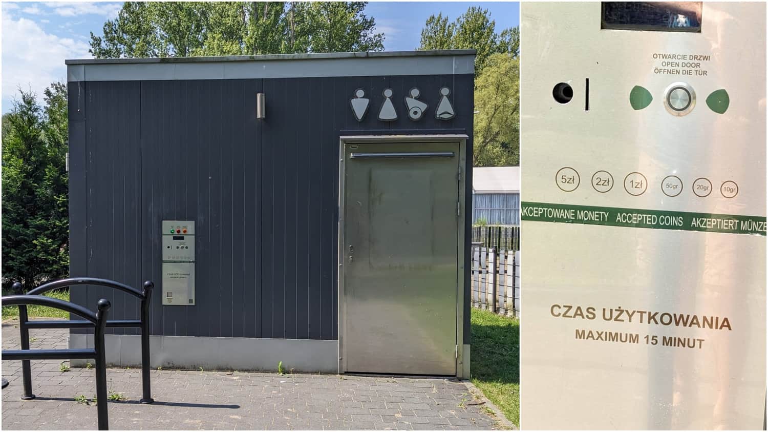 Toilets at the 